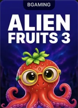 Alien Fruits 3: polvo alienígena com cabeça de morango