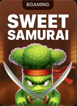 Sweet Samurai: brócolis samurai com duas katanas